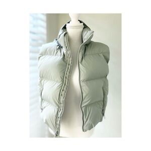 Aritzia Light Gray Puffer Jacket